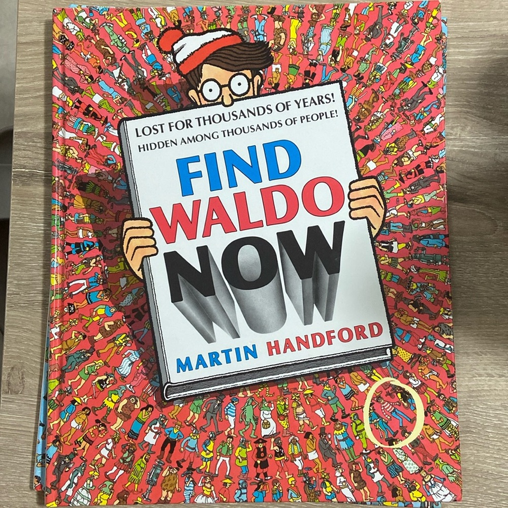 Find Waldo Now by Martin Handford (1988, Hardcover Book)